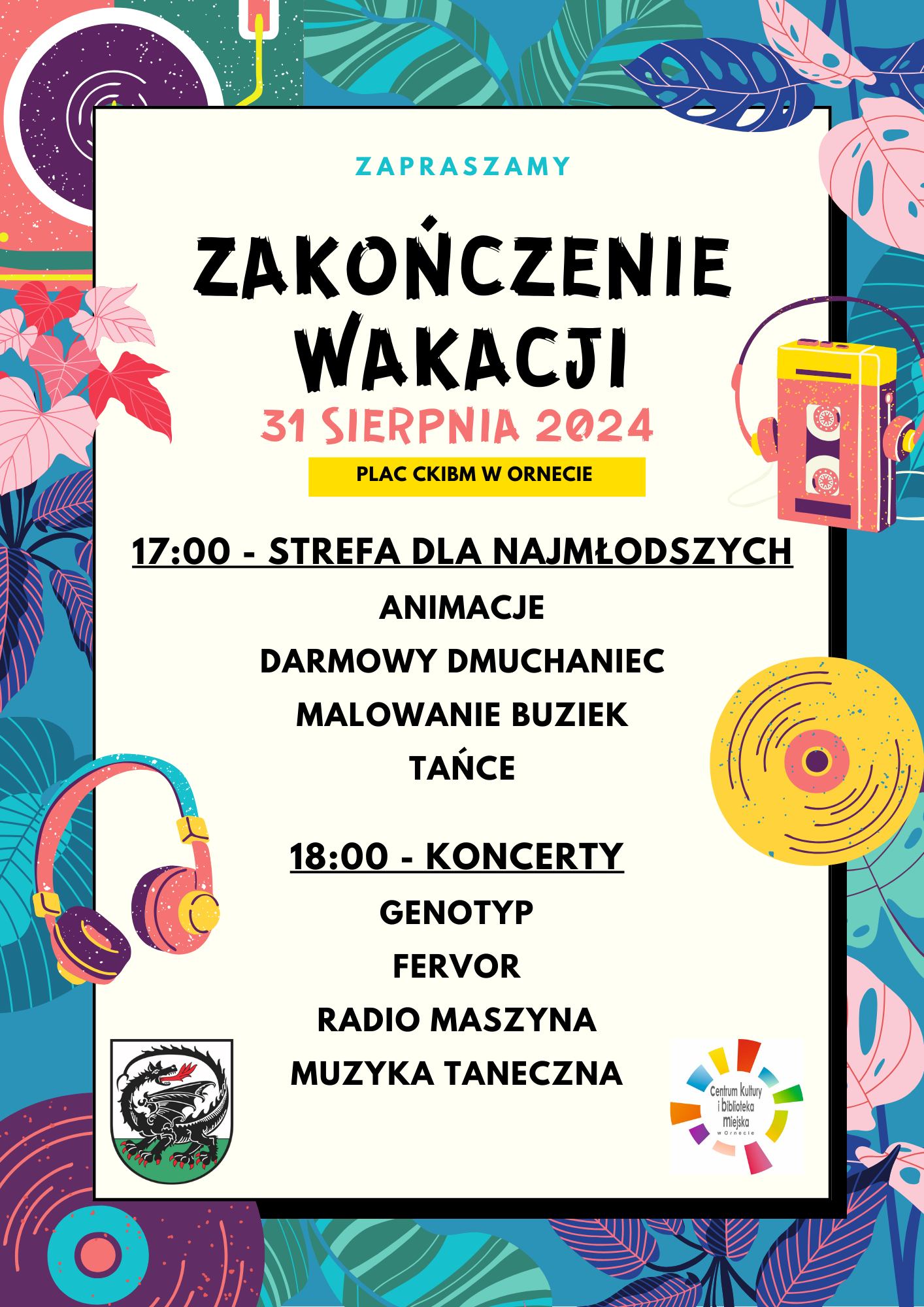 Zakończenie wakacji