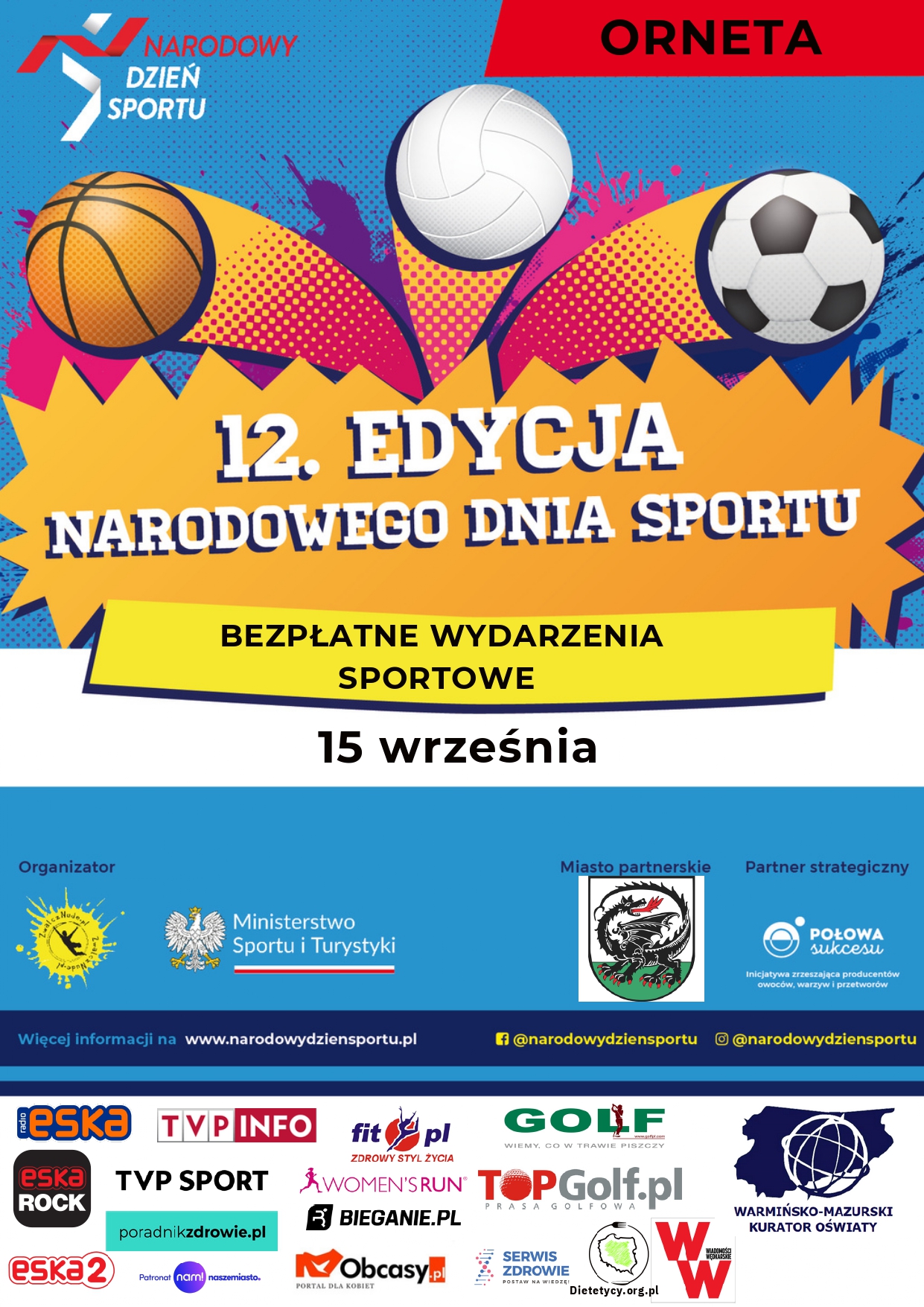 Narodowy Dzień Sportu - Orneta